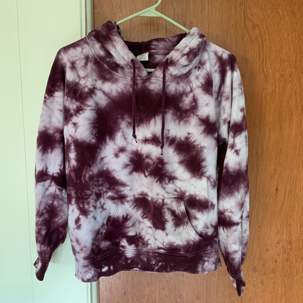 Zine Tie Dye Hoodie